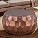 CT-101-45-32 Copper Metal Coffee Table by Galaxy Furniture