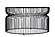 CT-901-30-30 Black Metal Coffee Table by Galaxy Furniture