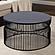 CT-901-30-30 Black Metal Coffee Table by Galaxy Furniture