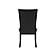 D03 Black Velvet Dining Chair by Global Furniture
