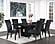 D03 Black Velvet Dining Chair by Global Furniture