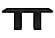 D03 Black Faux Marble Table Top Dining Table by Global Furniture