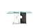 D219 Glass Top Dining Table by Global Furniture