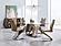 D4126DC Brown PU Leatherette /Cappuccino Trim Dining Chair (Set of 2) by Global Furniture