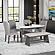 D8192 Triangle Dining Table & 2 Dining Chair w/Dining Table Bench by Global Furniture