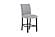 D8192 Light Grey Bar Stool (Set of 2) by Global Furniture