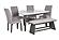 D8192 Light Grey Dining Table Bench by Global Furniture
