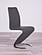 Dining Chair D9002DC-GR (Set of 2) Grey PU by Global Furniture