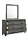 Denver Gray Wood Bedroom Set by Galaxy Furniture