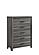 Denver Gray Wood Bedroom Set by Galaxy Furniture