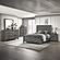 Denver Gray Wood Bedroom Set by Galaxy Furniture