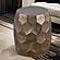 ET-101-25-18 Gold Metal End Table by Galaxy Furniture