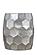 ET-101-30-18 Silver Metal End Table by Galaxy Furniture