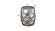 ET-101-30-18 Silver Metal End Table by Galaxy Furniture