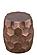 ET-101-45-18 Copper Metal End Table by Galaxy Furniture