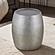 ET-501-30-18 Silver Metal End Table by Galaxy Furniture