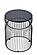ET-901-30-16 Black Metal End Table by Galaxy Furniture
