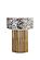 ET1207-16 Stainless Steel Base Gold End Table by Galaxy Furniture