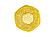 ET3403-18 Gold Side Coffee Table by Galaxy Furniture