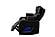 Fortuner Black Faux Leather Recliner Chair by Galaxy Furniture
