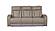 Fortuner Gray Faux Leather Reclining Sofa & Loveseat by Galaxy Furniture