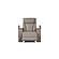 Fortuner Gray Faux Leather Recliner Chair by Galaxy Furniture