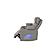 Fortuner Gray Faux Leather Recliner Chair by Galaxy Furniture
