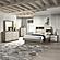 Gem Gray Wood Bedroom Set by Galaxy Furniture