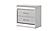 Glam White Wood Upholstered Bedroom Set by Galaxy Furniture