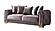 Impreza Silver Velvet Sofa, Loveseat & Chair by Galaxy Furniture