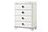 Laguna White Wood Bedroom Set by Galaxy Furniture