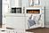 Lavish Beige Wood Upholstered Bed by Galaxy Furniture