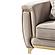 Leena Beige Chair by Galaxy Furniture