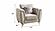 Leena Beige Chair by Galaxy Furniture