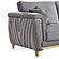 Leena Gray Upholstery Loveseat by Galaxy Furniture
