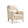 Luna Ivory Velvet Sofa, Loveseat & Chair by Galaxy Furniture