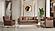 Luna Copper Thick Velvet Fabric Upholstered Loveseat by Galaxy Furniture