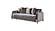 Lust Taupe Velvet Sofa, Loveseat & Chair by Galaxy Furniture