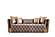 Naomi Taupe Velvet Sofa, Loveseat & Chair by Galaxy Furniture