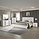 Olivia White Wood Upholstered Bedroom Set by Galaxy Furniture