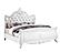 Opulence Pearl White Wood Bedroom Set by Galaxy Furniture