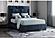 Oscar Navy Blue Queen Bed by Global Furniture