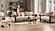 Carmen Beige Upholstered Sofa by Galaxy Furniture