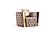 Naomi Taupe Velvet Fabric Chair by Galaxy Furniture