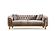 Vanessa Taupe Velvet Fabric Button-Tufted Sofa by Galaxy Furniture