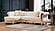 Julia Beige Velvet Button Tufted Sectional Sofa by Galaxy Furniture