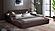 Zoya Faux Leather Bed by Galaxy Furniture