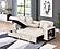 Pinto Beige Velvet Sectional Sofa by Galaxy Furniture
