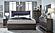 Pompei Metallic Grey Bedroom Set w/LED by Global Furniture