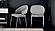 Ruby Velvet Fabric Dining Chairs w/Stainless Steel Legs (Set of 2) by Galaxy Furniture